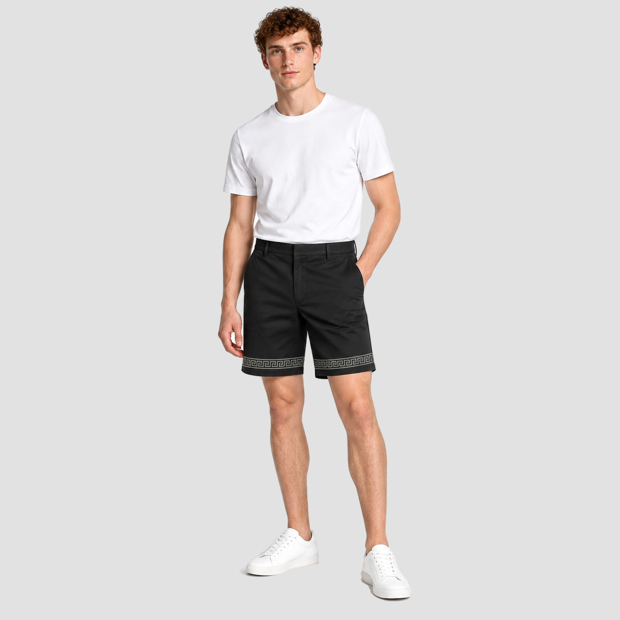 Greek Chain Shorts