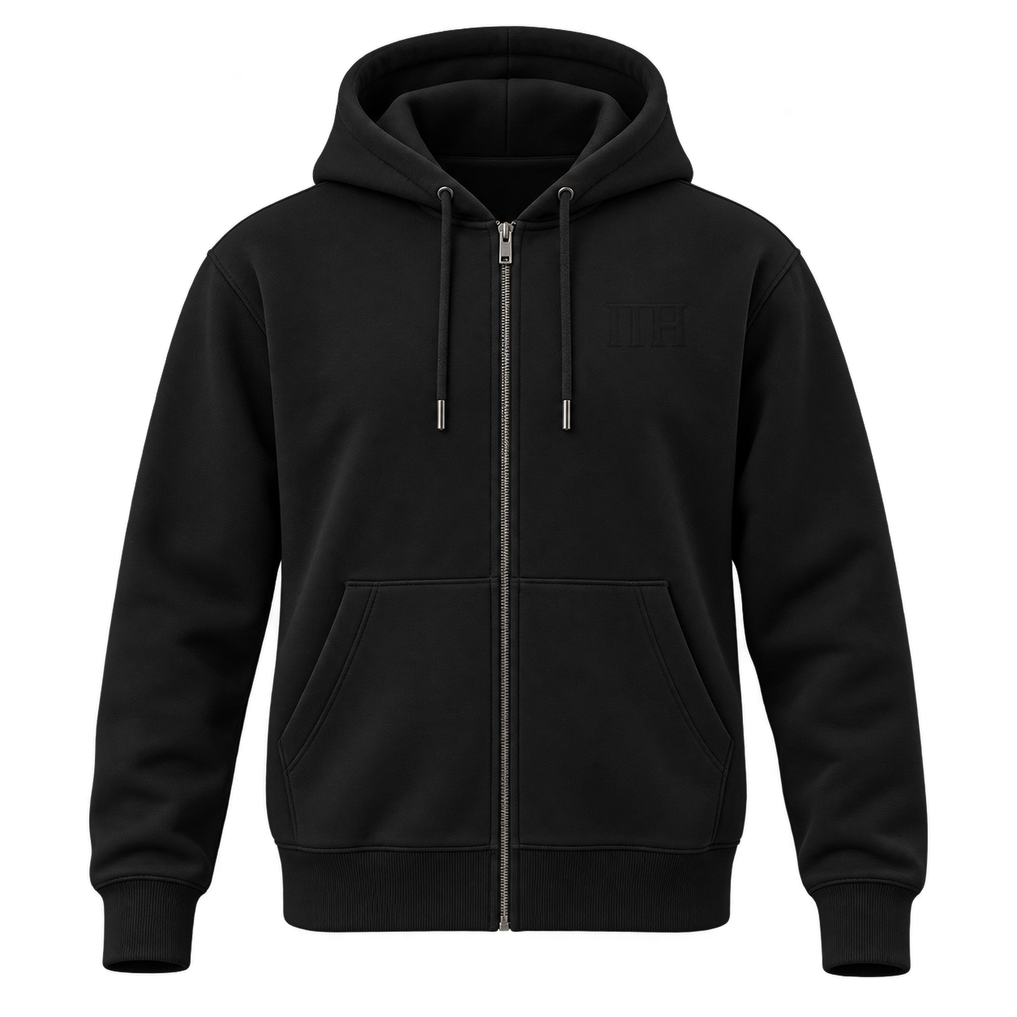 Zippered Hoodie With Signature Cerberus
