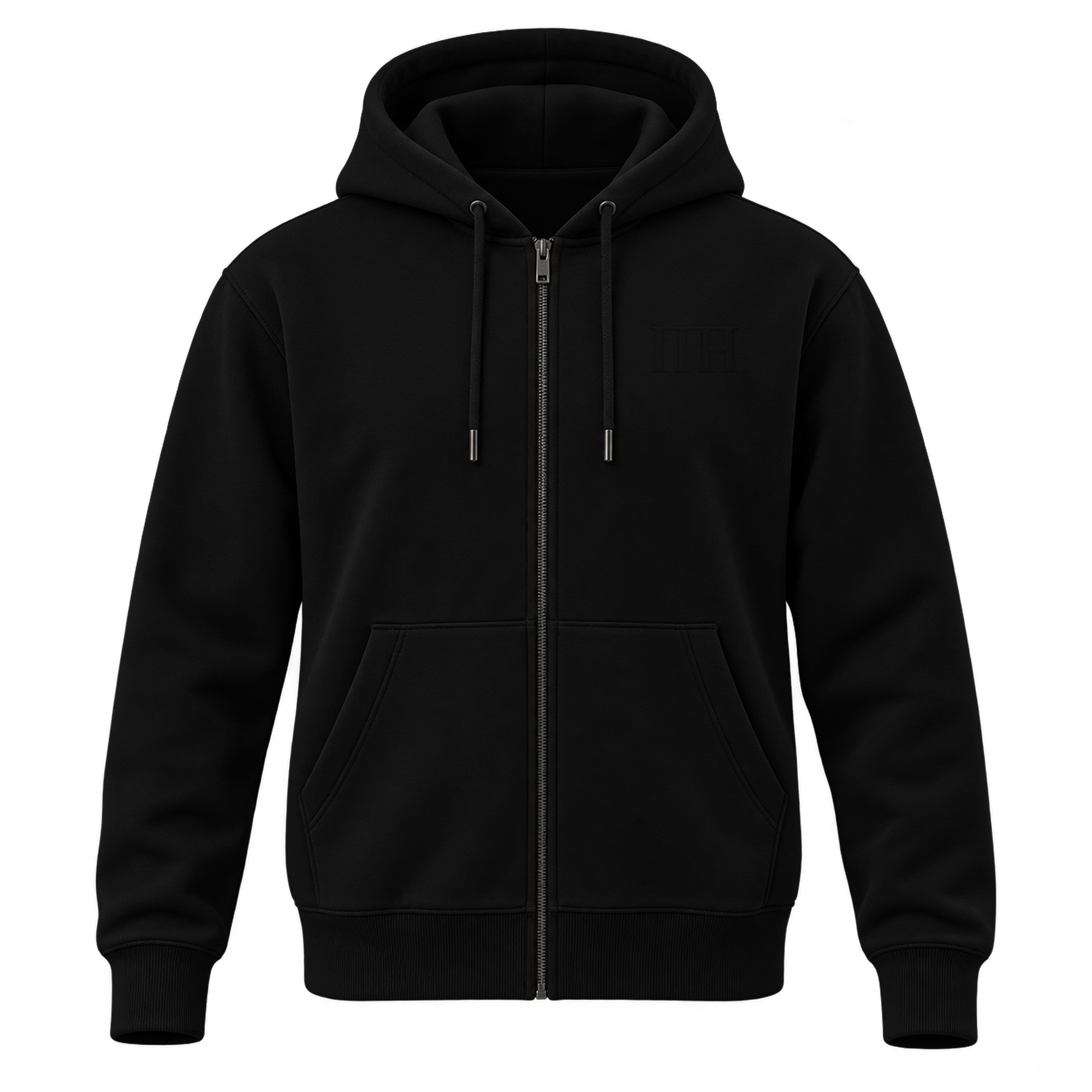 Zippered Hoodie With Signature Cerberus